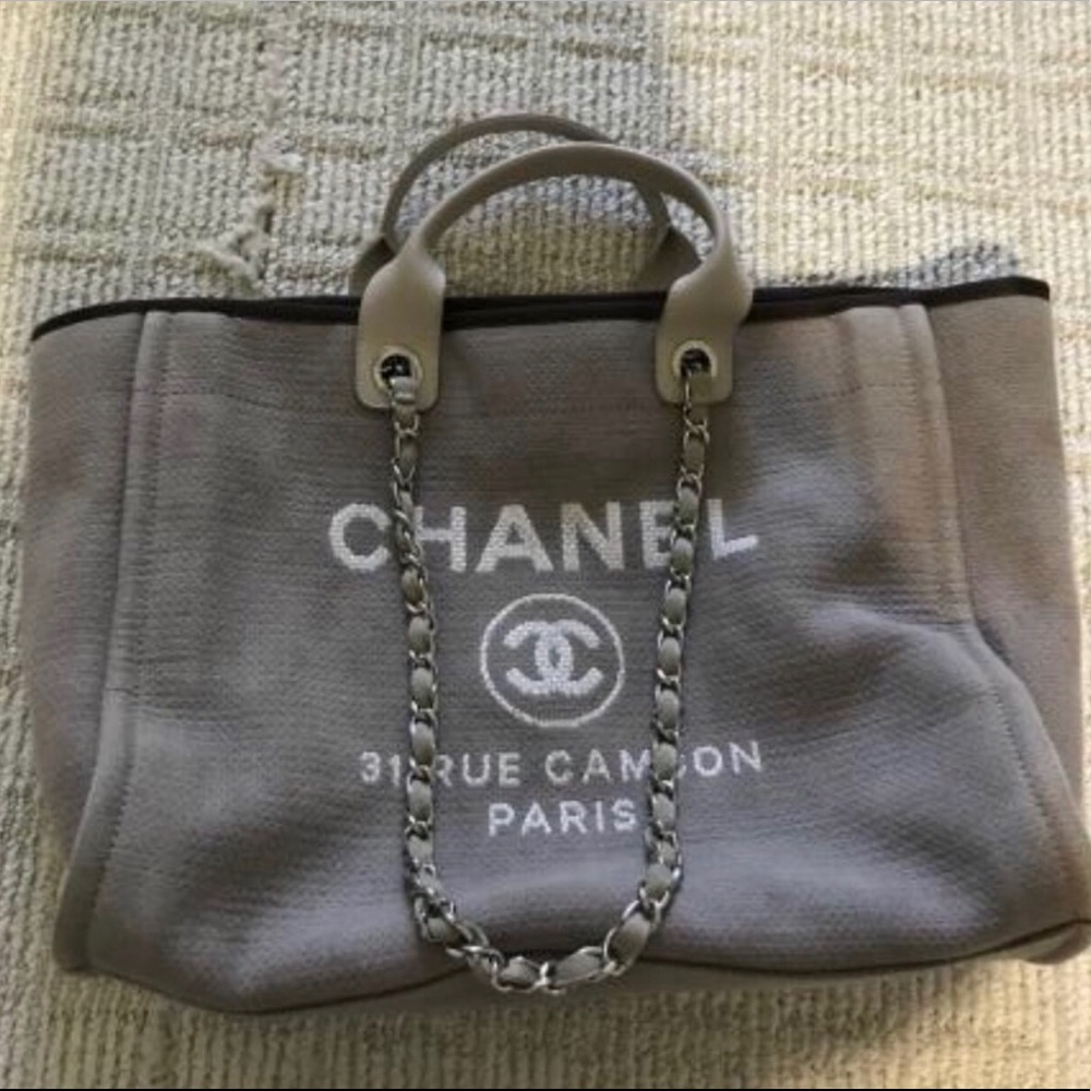 Chanel deauville tote
